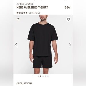Men’s skims oversized tee shirt